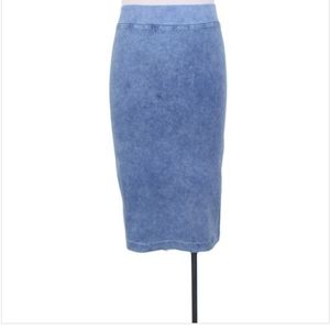 Kiki Riki Stone Wash Ladies Pencil Skirt